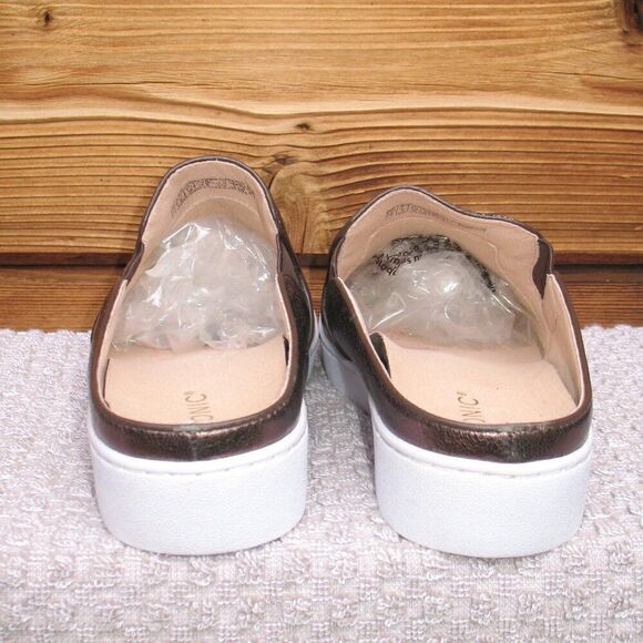 7 W 7 Wide Vionic Women’s Dakota Leather Mules Slip On Sneaker - Picture 6 of 10